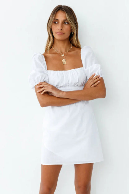Elreid Kleid Weiß