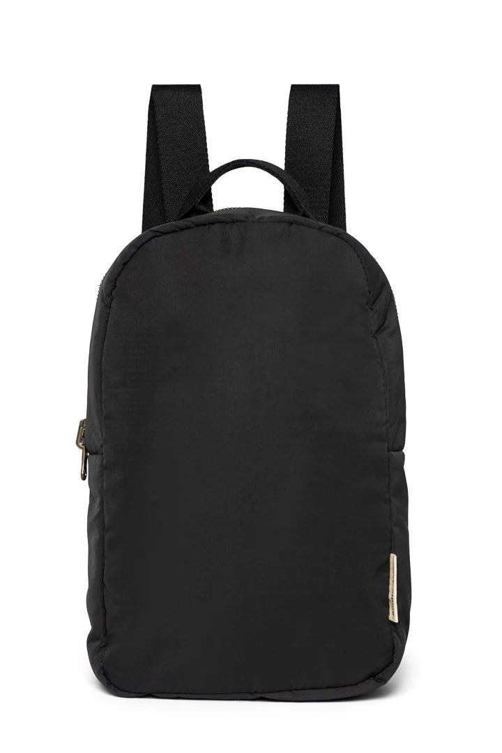 Brown Puffy Mini Backpack