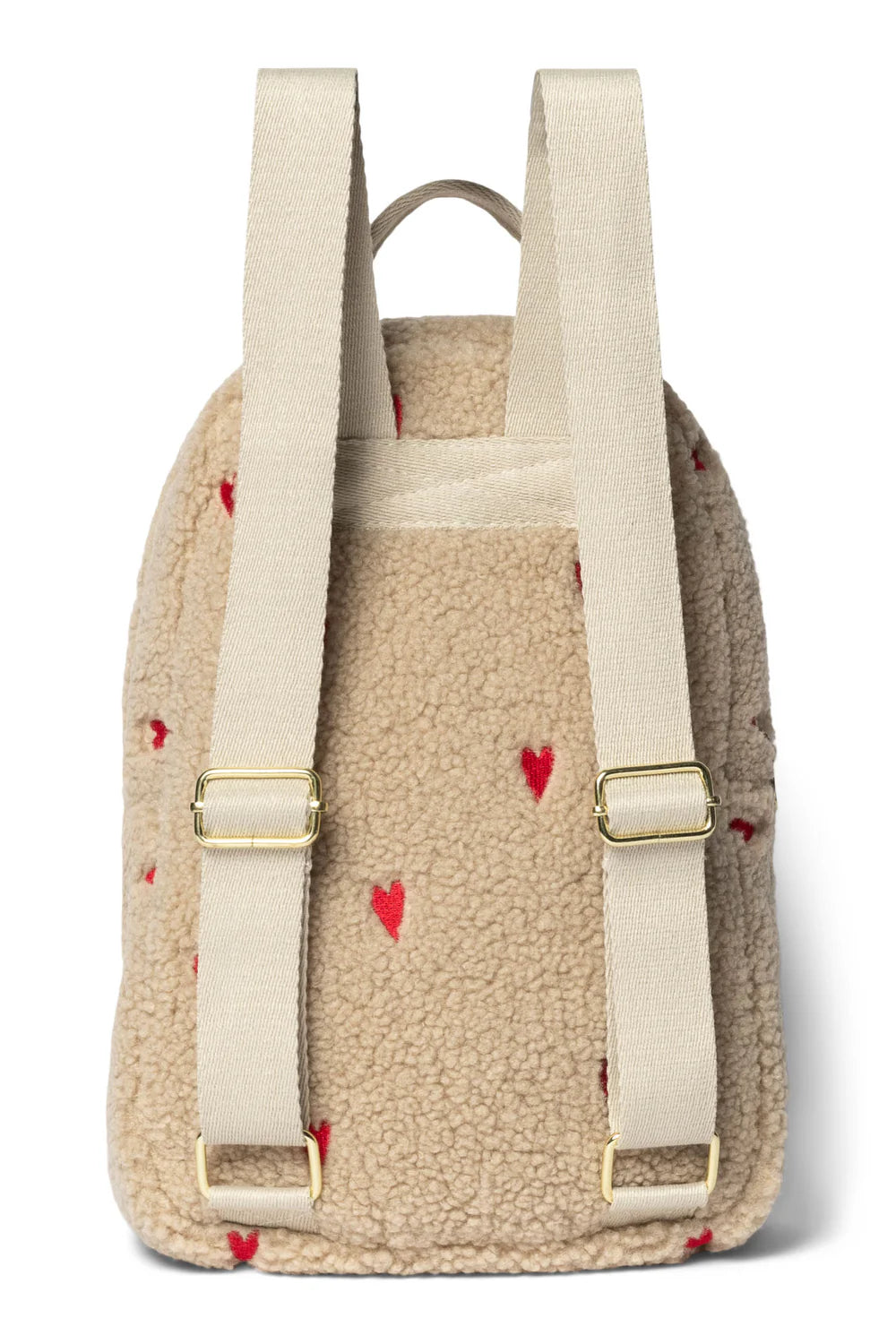 Brown Hearts Teddy Mini Backpack