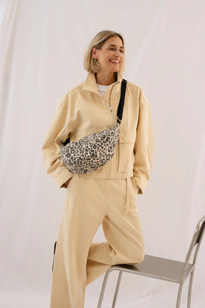 Leopard Soft Cotton Adult Fanny Pack