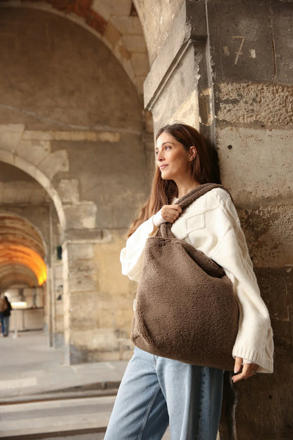Leopard Teddy Mom Bag