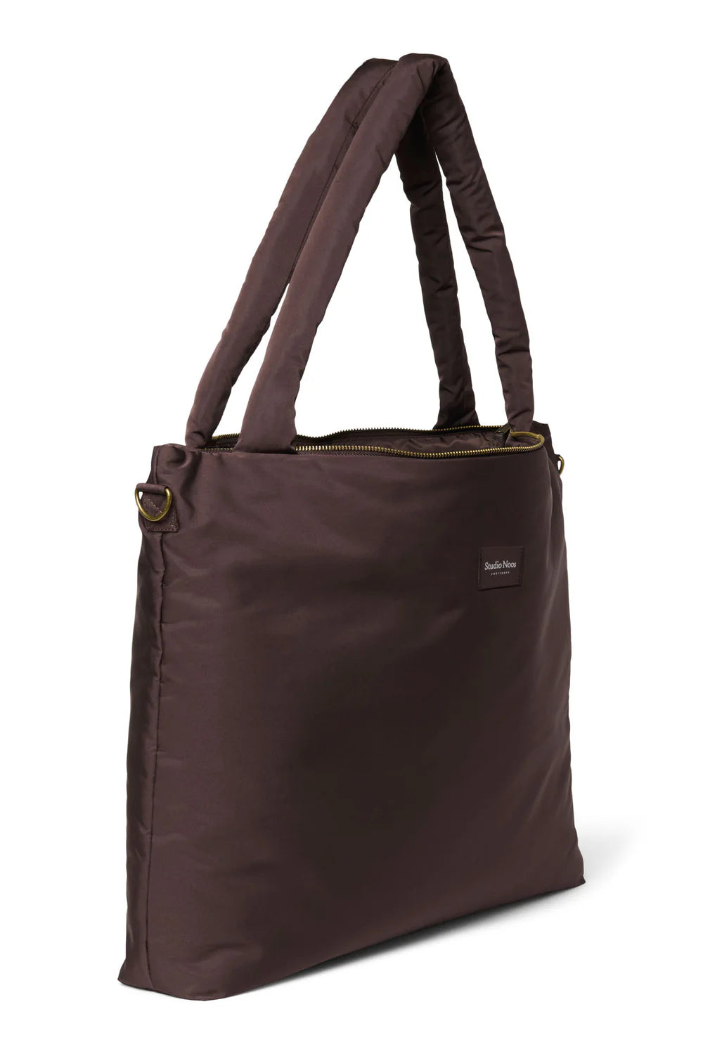 Brown Puffy Diaper Bag