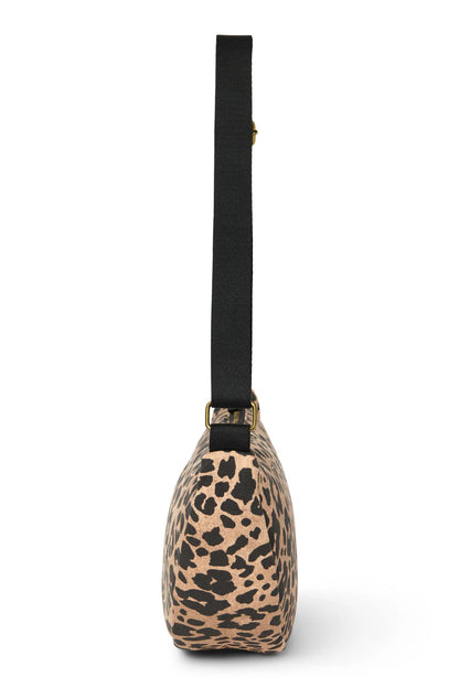 Brown Leopard Cotton Adult Fanny Pack