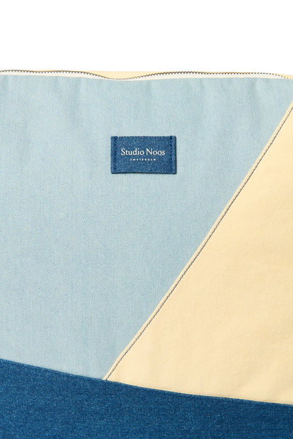 Denim Patchwork Diaper Bag