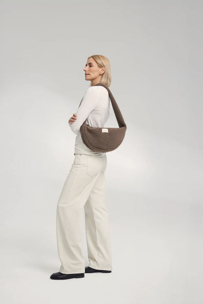 Ecru Hearts Teddy Mini Cross Body Bag