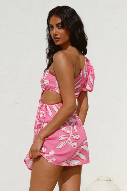 Settle In Minikleid Pink