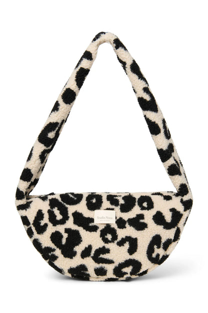 Leopard Teddy Mini Cross Body Bag