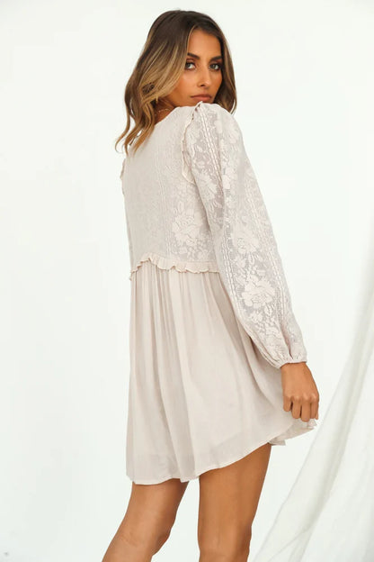 Elegantes Abendkleid Nude