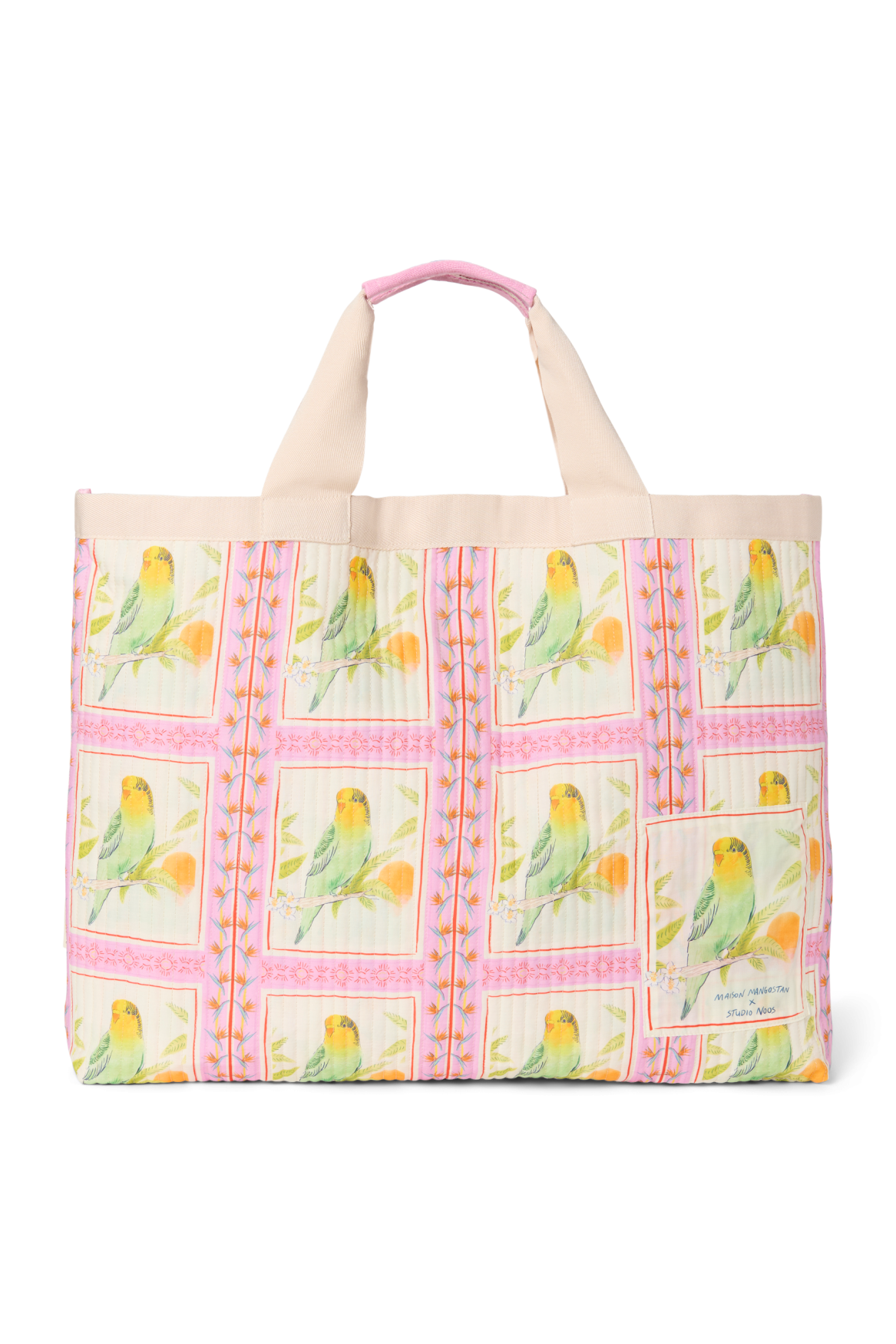 Beach Bag | Maison Mangostan x Studio Noos Birds