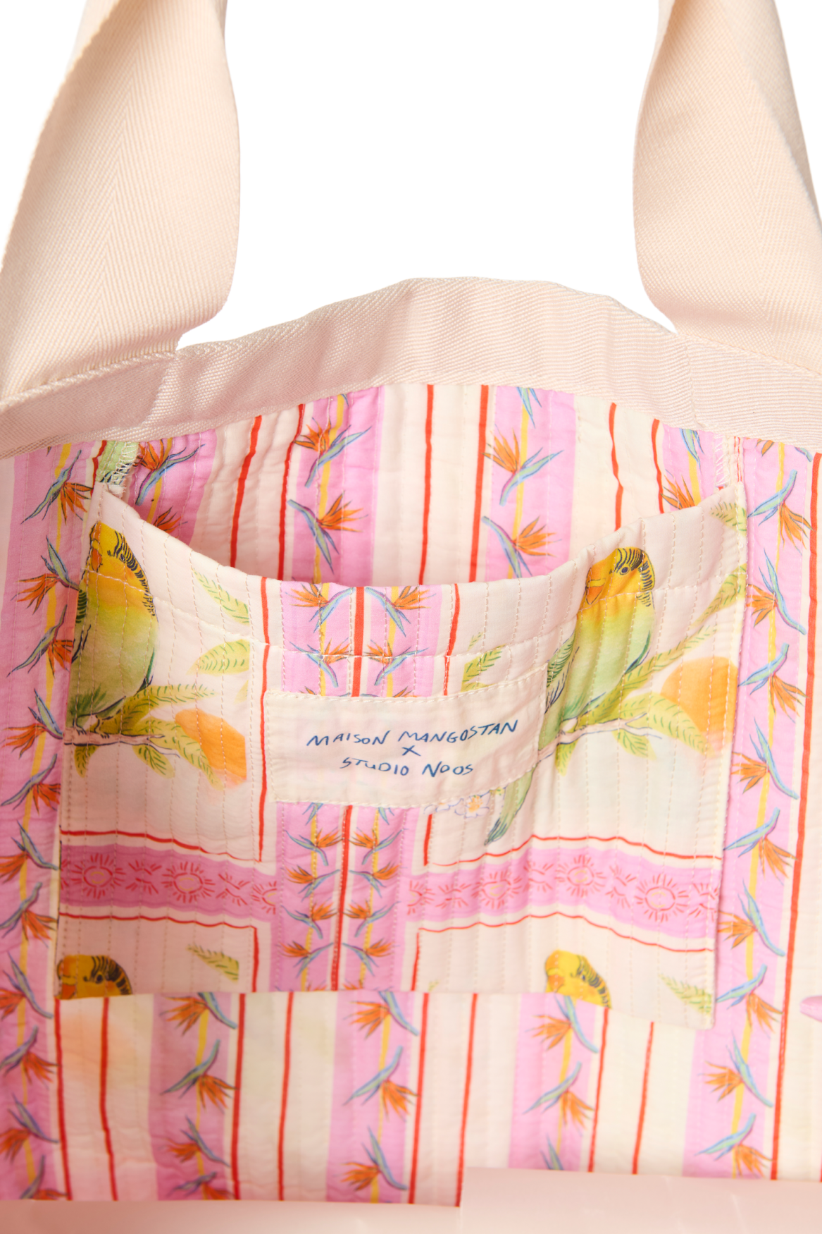 Beach Bag | Maison Mangostan x Studio Noos Birds
