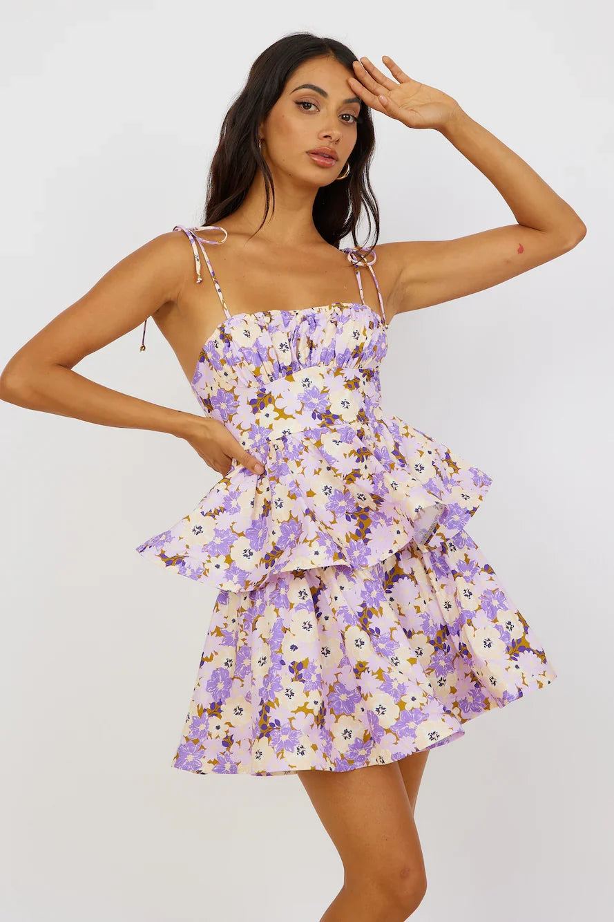 Shapeshifter-Kleid Lila