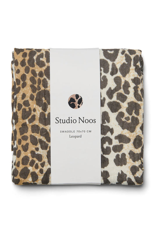Leopard Swaddle Print Medium