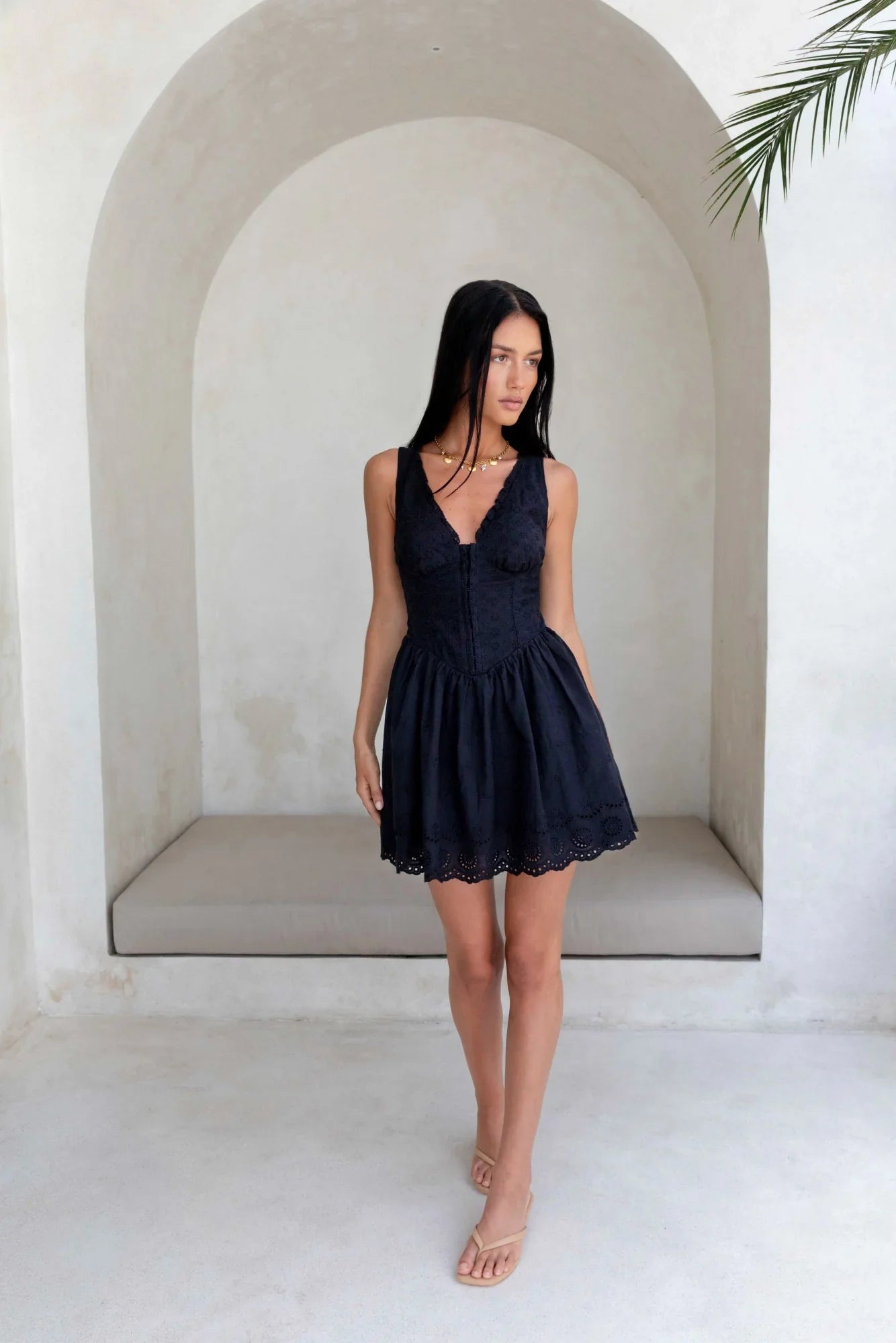 Softly Dreaming Minikleid Schwarz