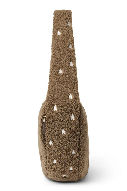 Brown Teddy Cross Body Bag