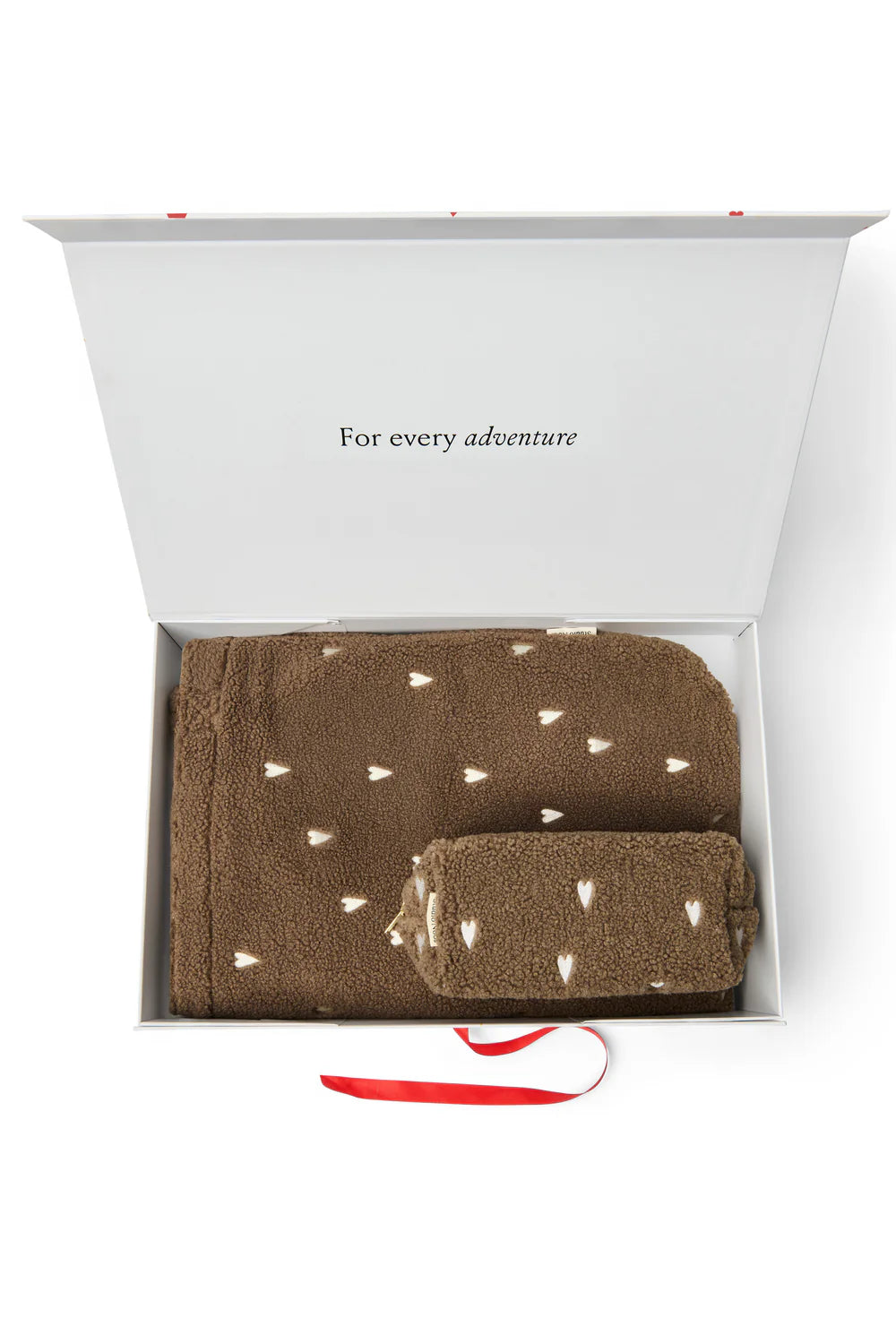 Ecru Hearts Classic Teddy Gift Set