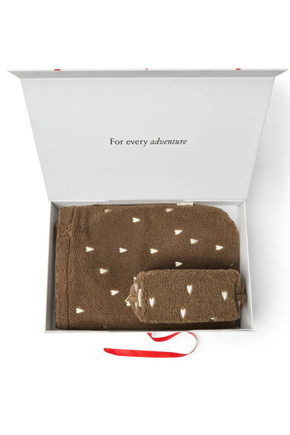 Ecru Hearts Classic Teddy Gift Set