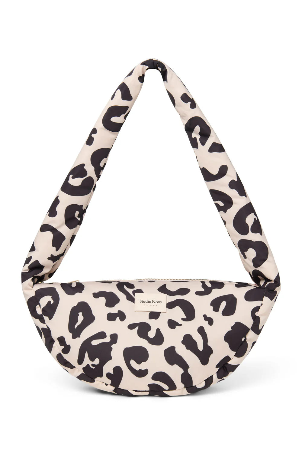 Holy Cow Puffy Mini Cross Body Bag - Brownish
