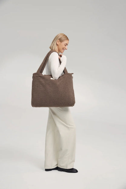 Brown Teddy Diaper Bag