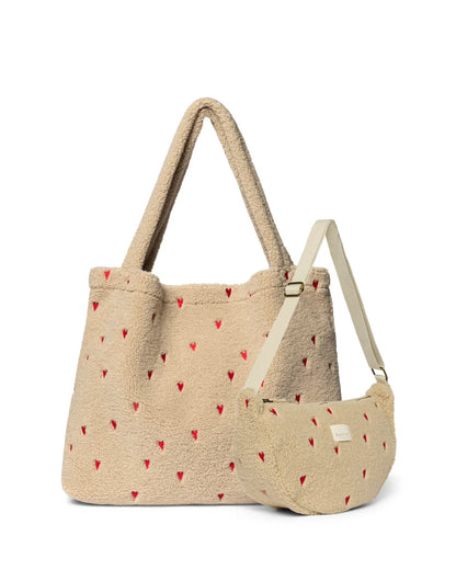 Brown Hearts Essentials Teddy Gift Set