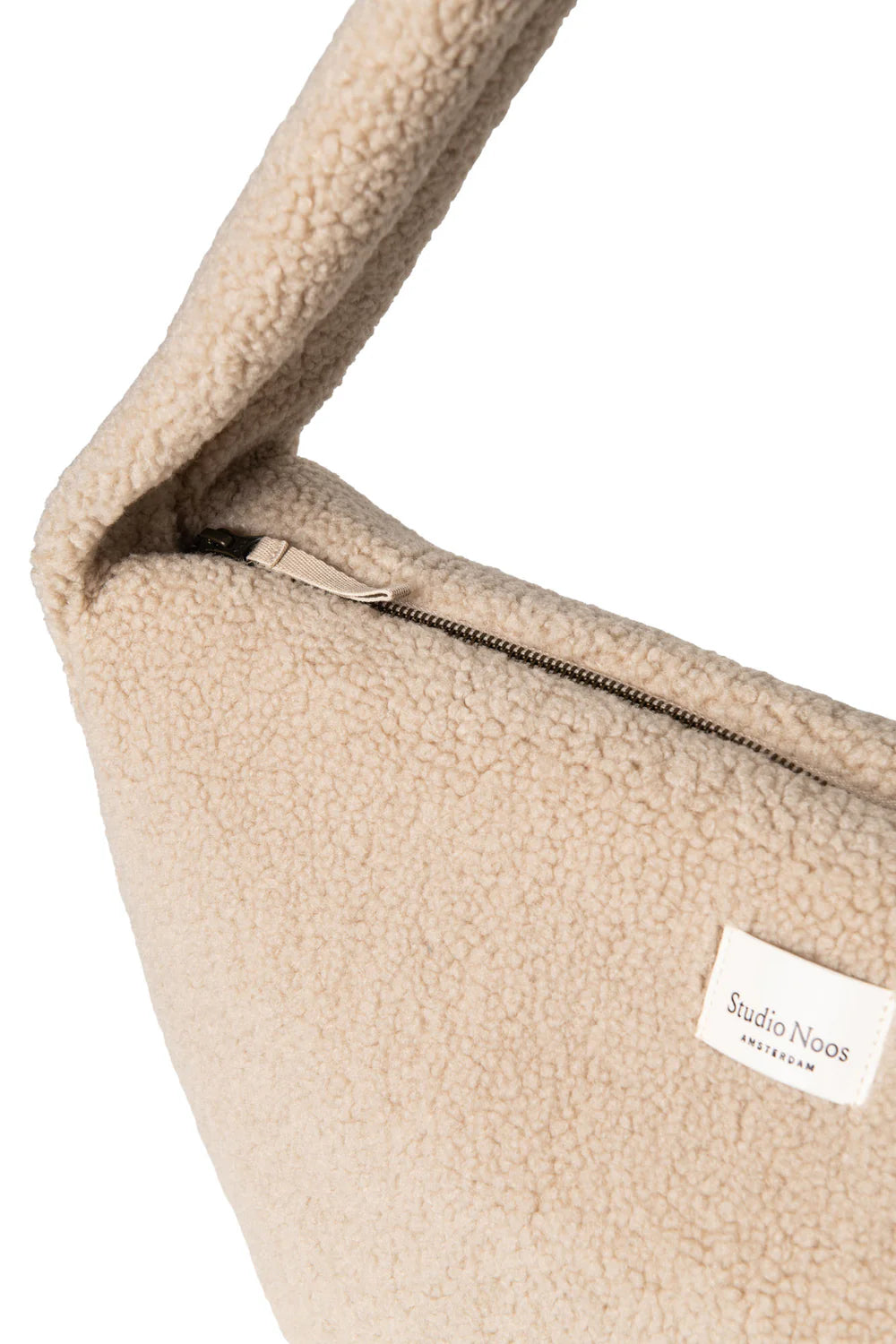 Brown Teddy Cross Body Bag
