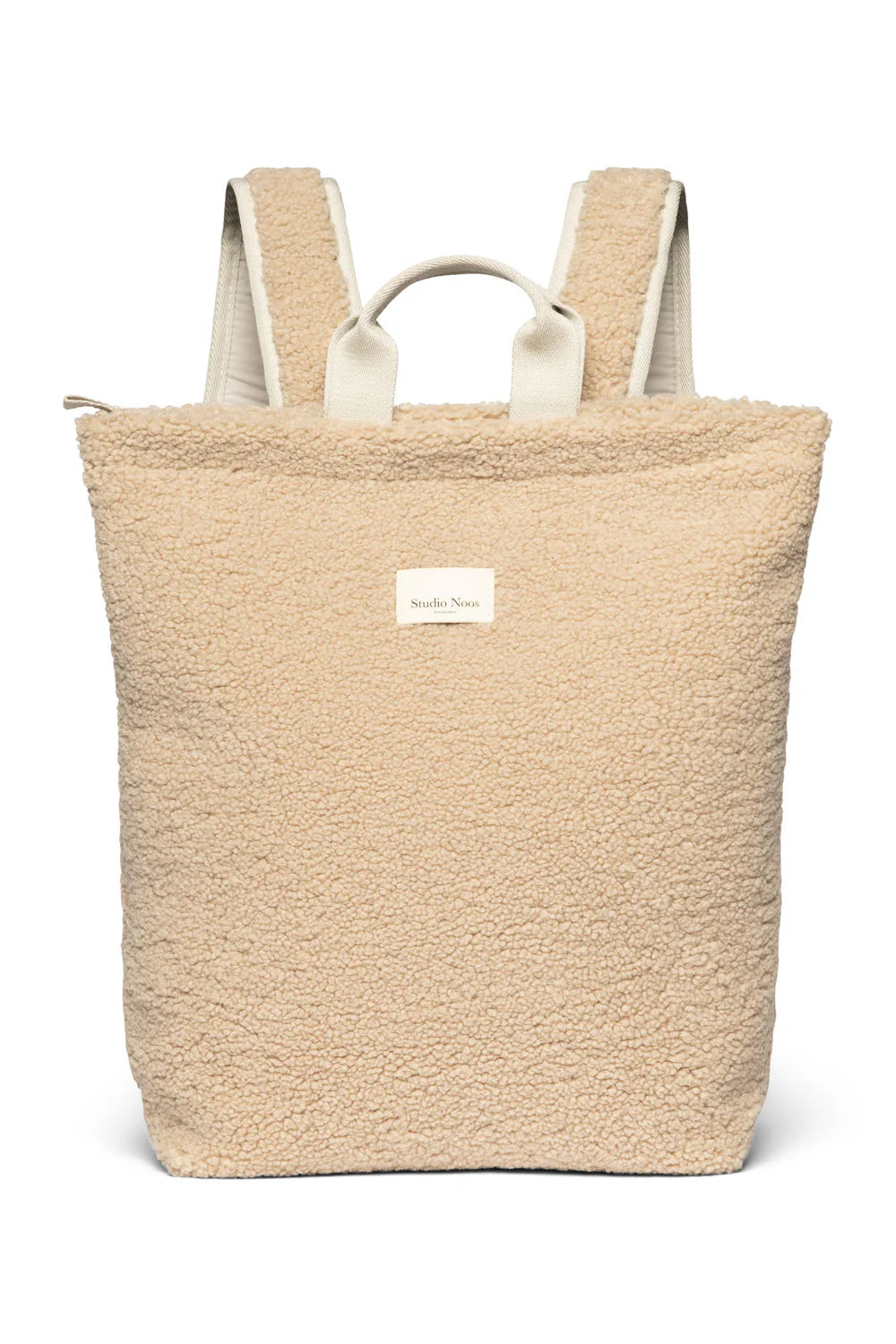 Ecru Teddy Adult Backpack