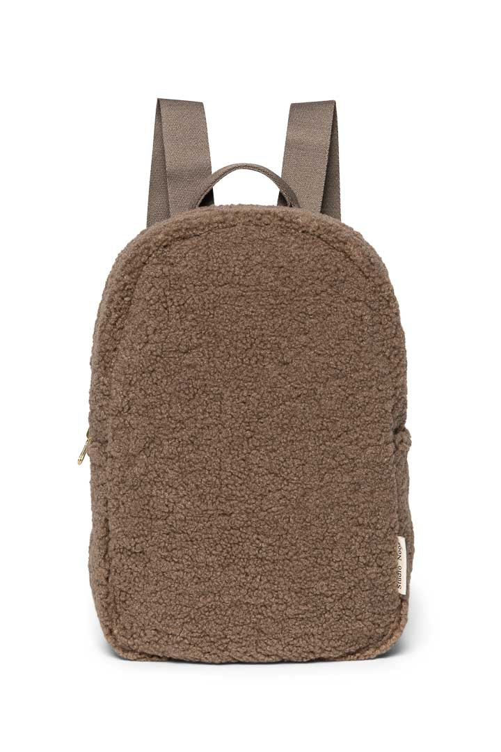 Brown Teddy Mini Backpack