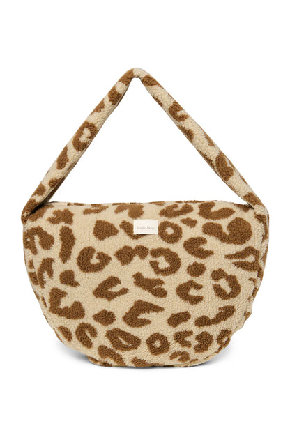 Leopard Teddy Cross Body Bag