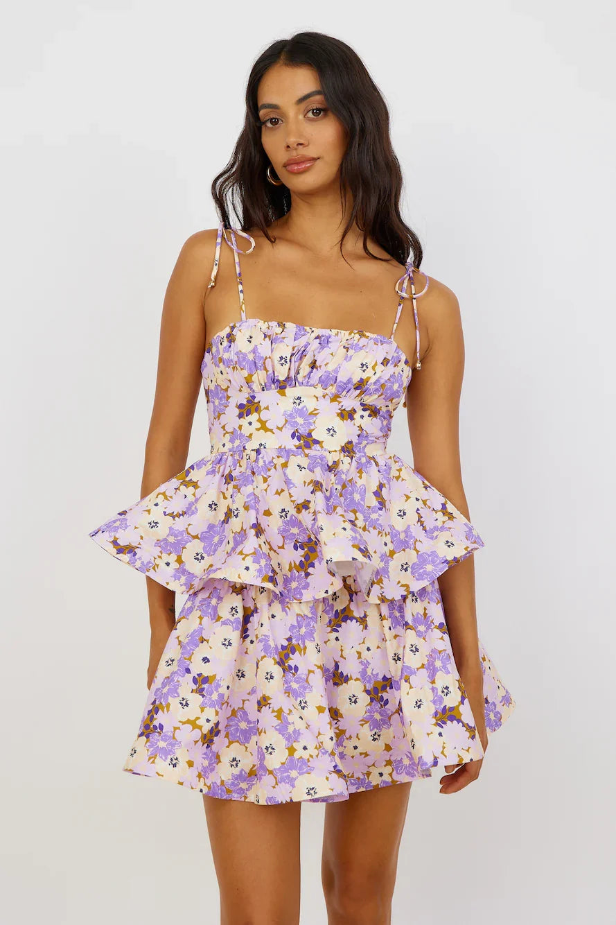 Shapeshifter-Kleid Lila
