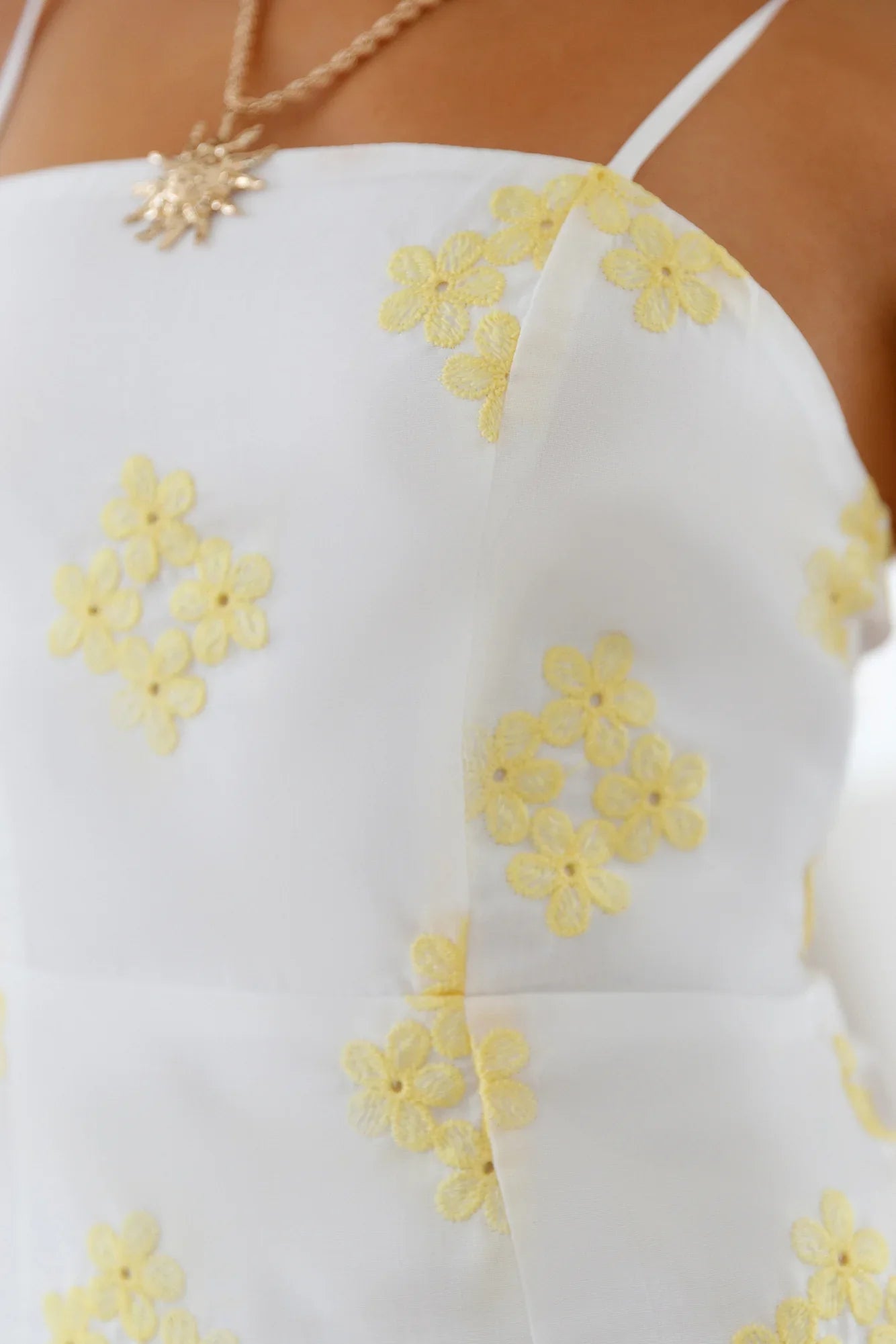 Cavana Minikleid Gelb