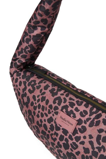 Leopard Puffy Mini Cross Body Bag