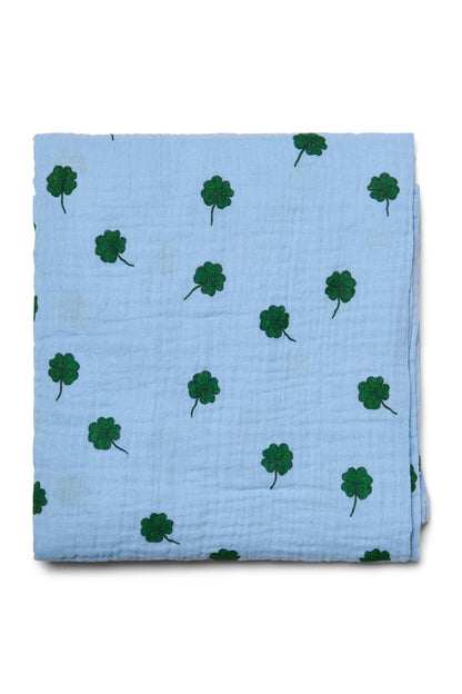 White Clover Swaddle Print Large