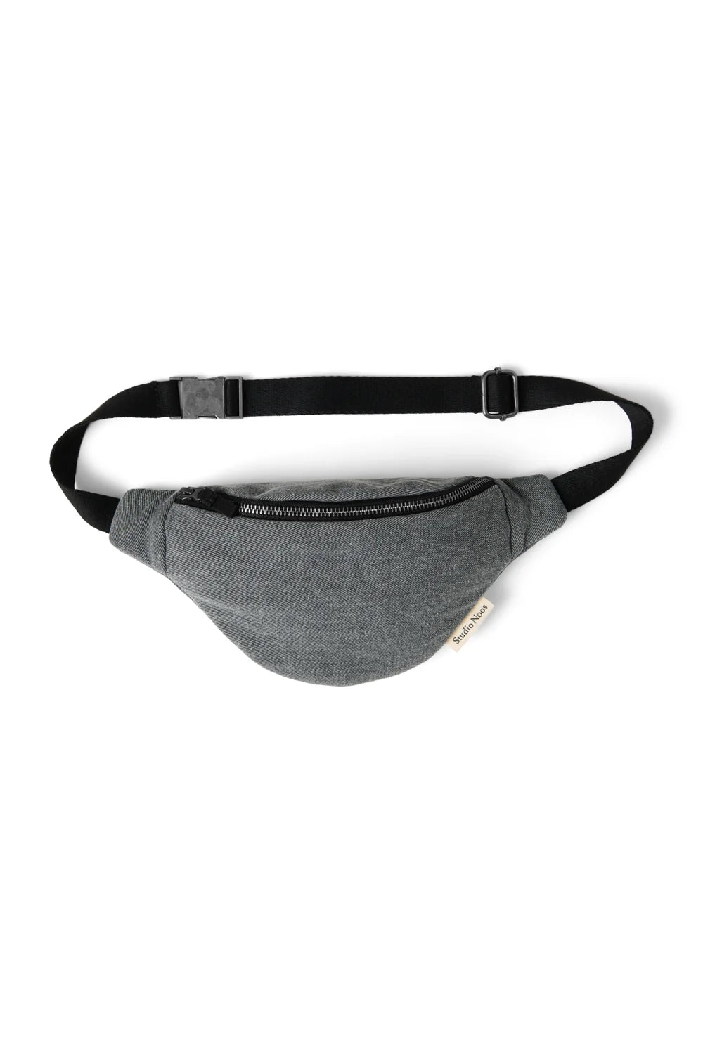 Grey Denim Mini Fanny Pack