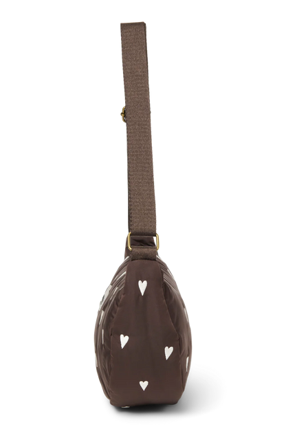 Brown Puffy Adult Fanny Pack