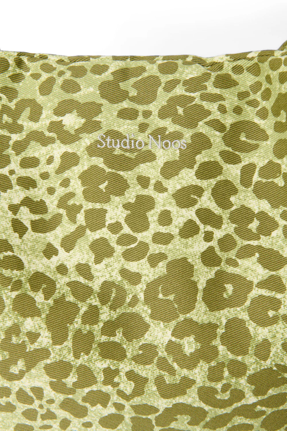 Brown Leopard Cotton Mom Bag