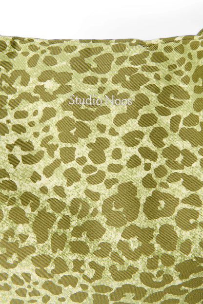 Brown Leopard Cotton Mom Bag