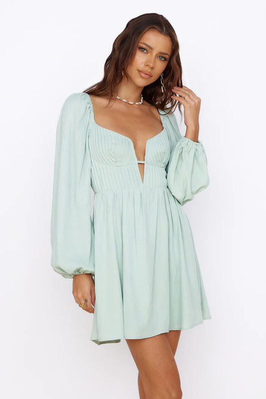You Are My World Kleid Salbei