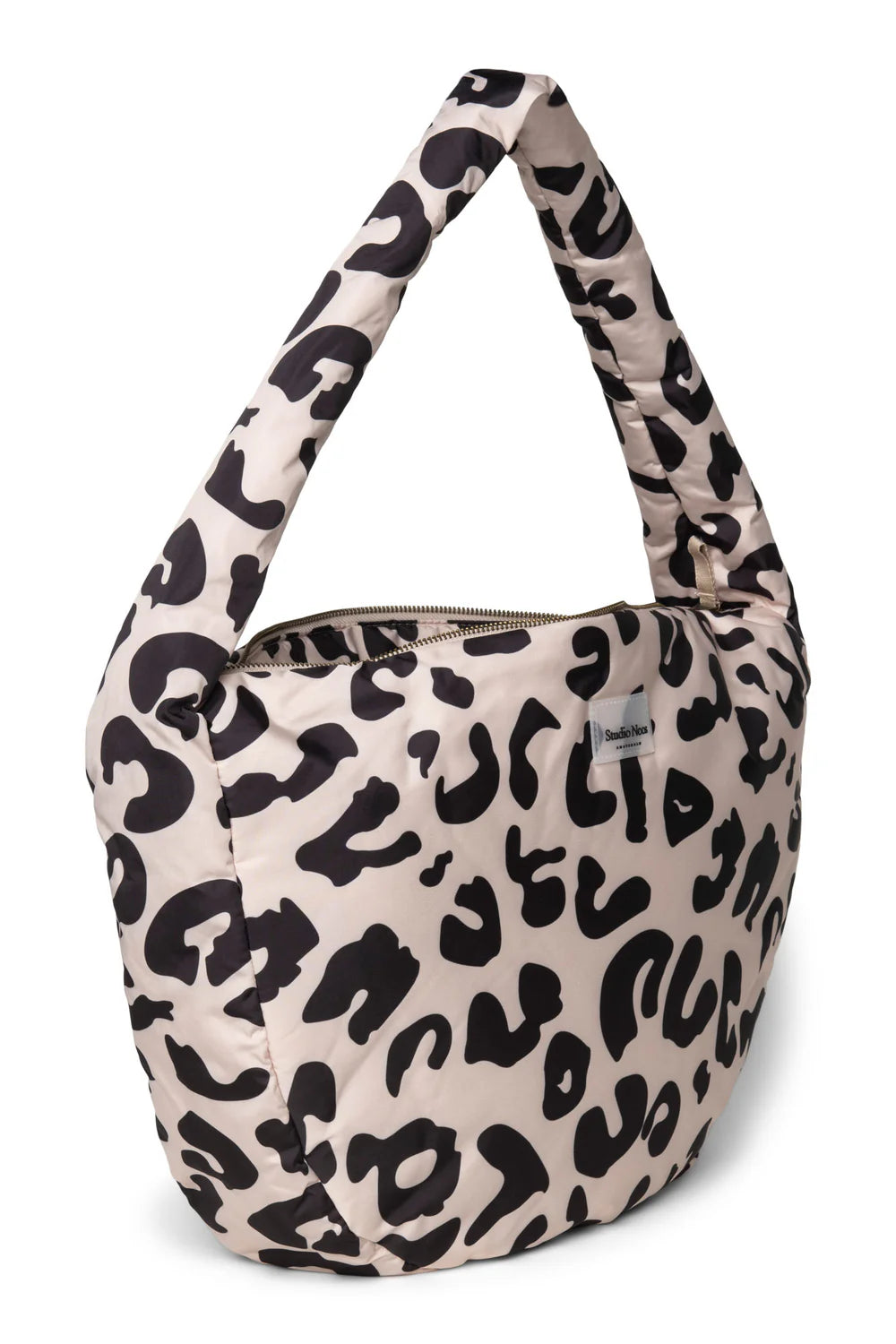 Holy Cow Puffy Cross Body Bag - Brownish