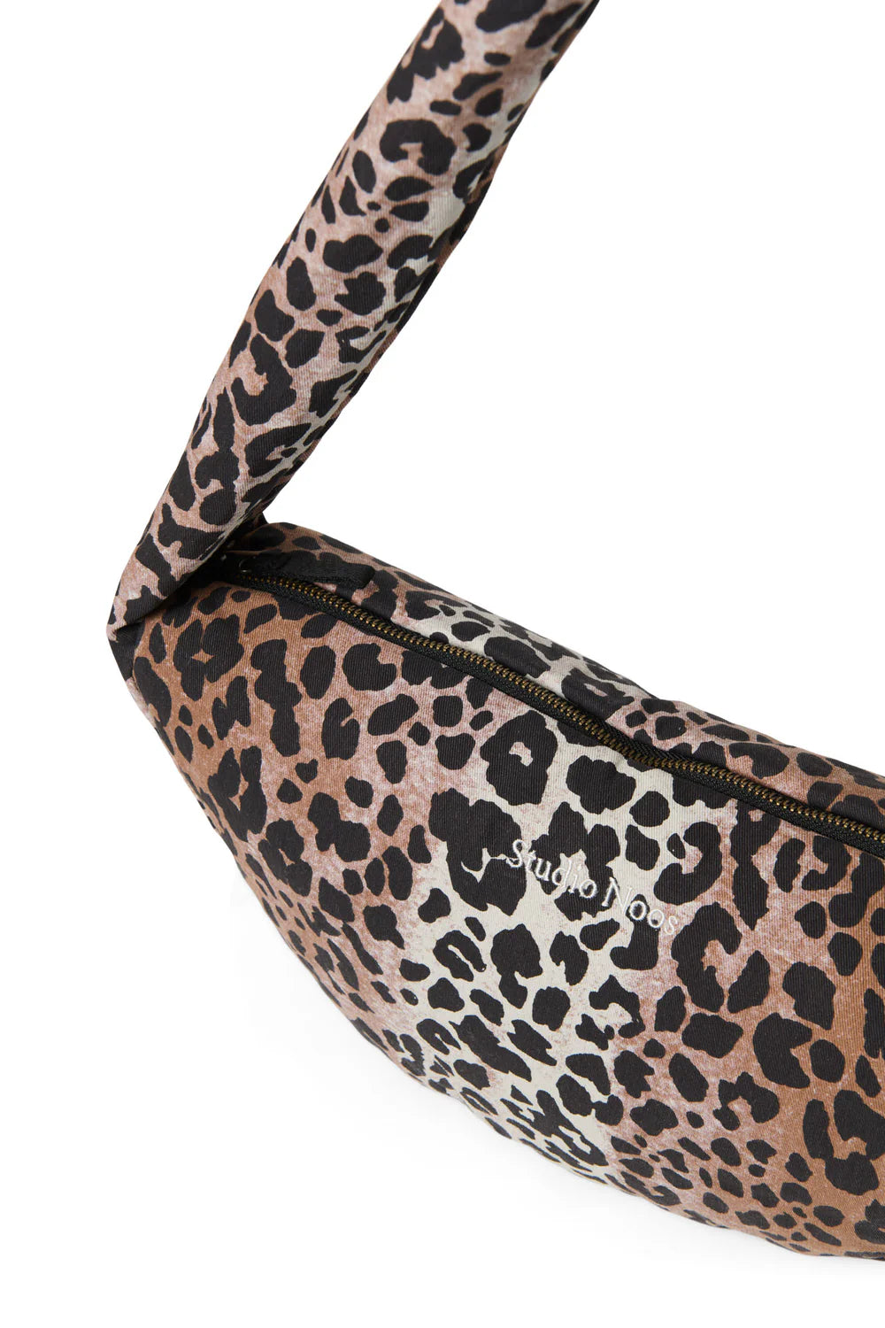 Leopard Soft Cotton Mini Cross Body Bag