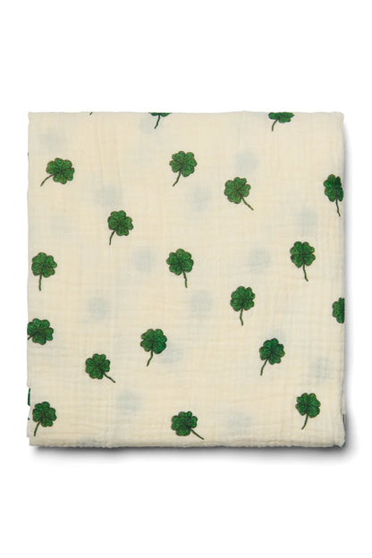 White Clover Swaddle Print Large