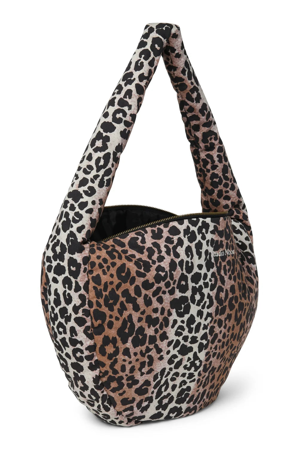 Hazel Leopard Soft Cotton Cross Body Bag