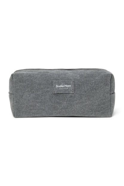 Grey Denim Pouch