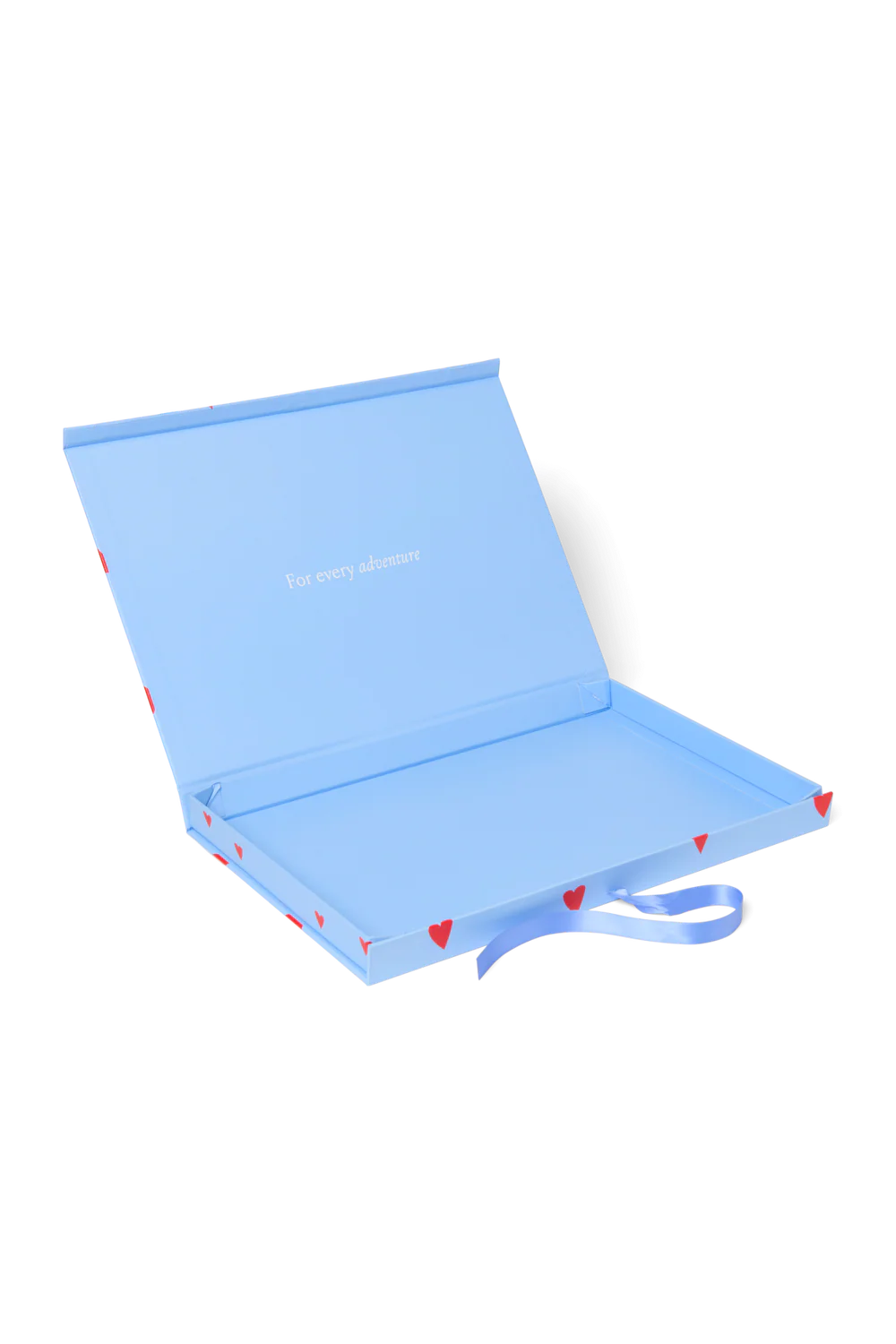 Light Blue Hearts Gift Box S