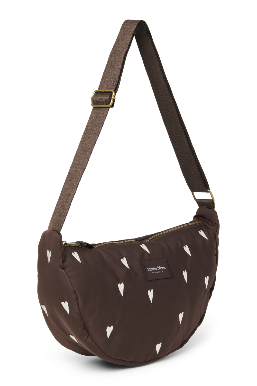 Brown Puffy Adult Fanny Pack