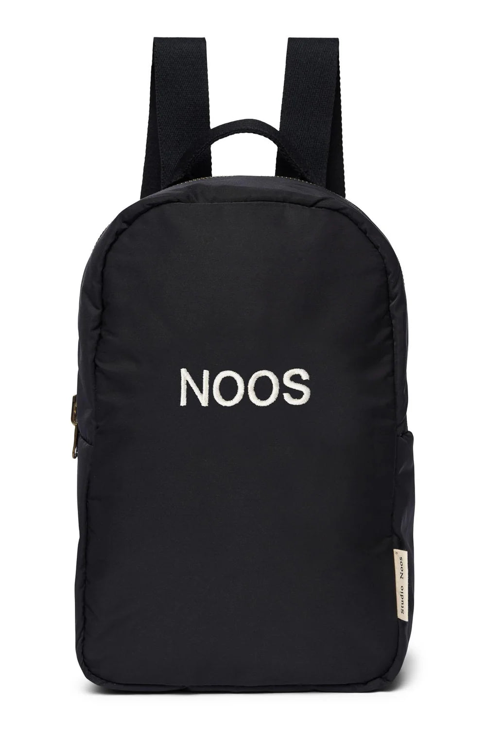 Black Puffy Mini Backpack