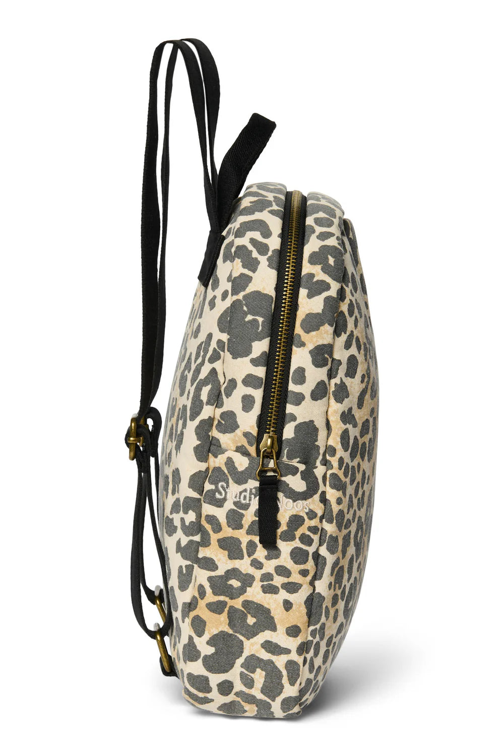 Hazel Leopard Soft Cotton Mini Backpack