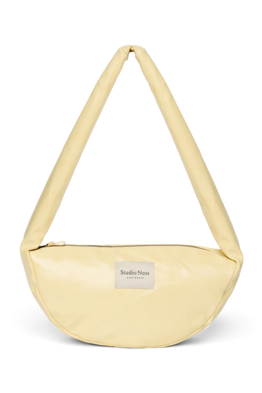 Vegan Leather Mini Cross Body Bag | Butter Yellow