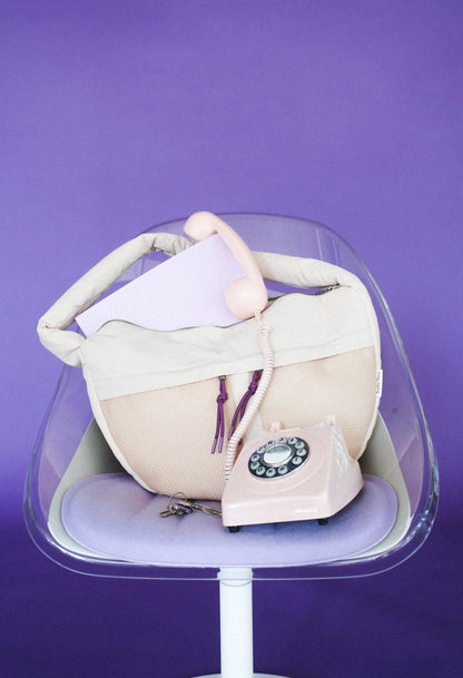 Patchwork Cross Body Bag | Oatmeal