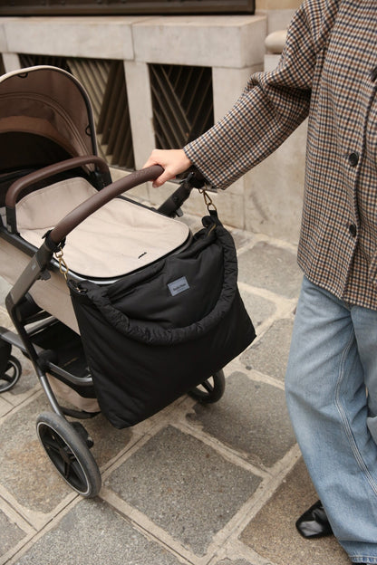 Puffy Diaper Bag | Black