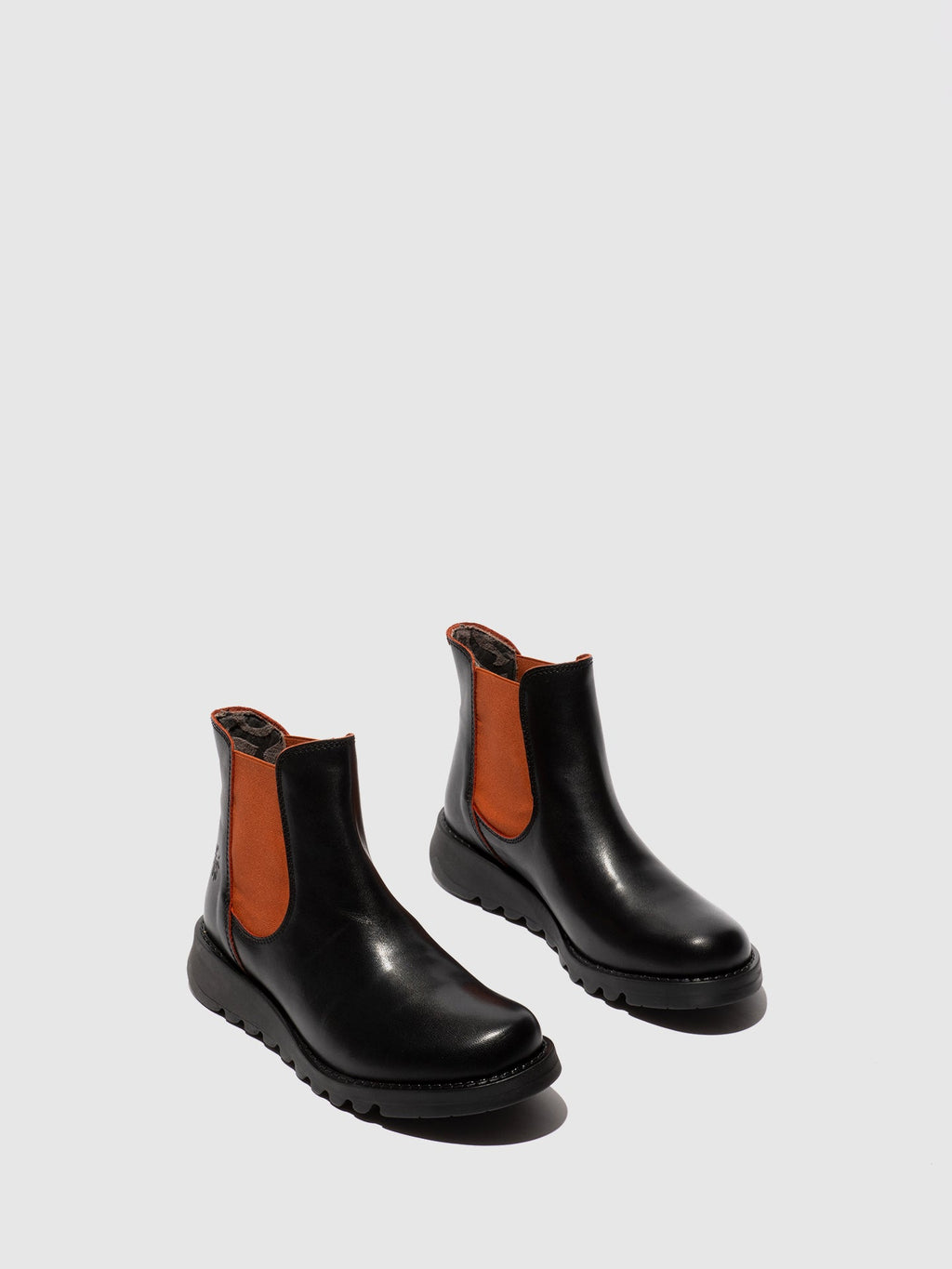 Chelsea Ankle Boots SALV195FLY BLACK/RED