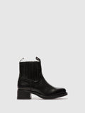Zip Up Ankle Boots RALI513FLY BLACK
